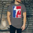 Muay Thai Fighter Retro Kickboxing Training MMA Unisex Jersey T-Shirt