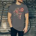 Muay Thai Fighter Southpaw Stance Minimal Silhouette Clean Unisex Jersey T-Shirt