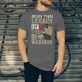Muay Thai Legacy Of The Warrior Muay Thai Unisex Jersey T-Shirt