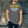Muay Thai Martial Arts Combat Sports Unisex Jersey T-Shirt
