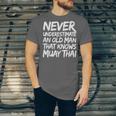 Muay Thai For Men Boys Dad Mixed Martial Arts Unisex Jersey T-Shirt