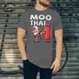 Muay Thai Moo Thai Thai Boxing For Youth Muay Thai Cow Unisex Jersey T-Shirt Muay Thai Moo Thai Thai Boxing For Youth Muay Thai Cow Unisex Jersey T-Shirt