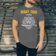 Muay Thai Sak Yant MMA Tattoo Tiger Lion Knife Martial Art Unisex Jersey T-Shirt Muay Thai Sak Yant MMA Tattoo Tiger Lion Knife Martial Art Unisex Jersey T-Shirt