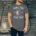 Muay Thai Wolf Fight Team Nak Muay Kickboxing Unisex Jersey T-Shirt