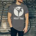 Muay Thai Woman Image Unisex Jersey T-Shirt Muay Thai Woman Image Unisex Jersey T-Shirt