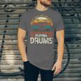 Musician Drummer Music Lover Drum Kit Unisex Jersey T-Shirt Musician Drummer Music Lover Drum Kit Unisex Jersey T-Shirt