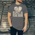 Respect All Fear None Muay Thai Unisex Jersey T-Shirt Respect All Fear None Muay Thai Unisex Jersey T-Shirt