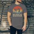Retro Vintage Best Muay Thai Dad Ever Father's Day Unisex Jersey T-Shirt
