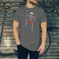 Skeleton Muay Thai Halloween Kickboxing MMA Fighter Costume Unisex Jersey T-Shirt
