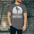 Vintage Birthday Shirt Muay Thai Kickboxer Its My Birthday Unisex Jersey T-Shirt