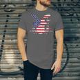 Women's American Flag Drum Kit Patriotic US Drum Art Unisex Jersey T-Shirt