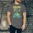 Women's Cute Drummer Cat Drum Kitten Unisex Jersey T-Shirt Women's Cute Drummer Cat Drum Kitten Unisex Jersey T-Shirt
