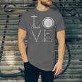 Women's Drum Kit Love Illustration For Music Enthusiasts Unisex Jersey T-Shirt