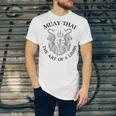 The Art Of 8 Limbs Muay Thai Unisex Jersey T-Shirt The Art Of 8 Limbs Muay Thai Unisex Jersey T-Shirt