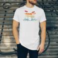 Drum Kit Musical Retro Instrument Musician Raglan Baseball Tee Unisex Jersey T-Shirt