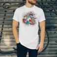 Drums Pop Art Drummer Drum Kit Unisex Jersey T-Shirt