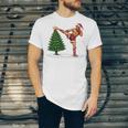 Festive Muay Thai Santa Christmas Unisex Jersey T-Shirt