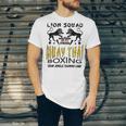 LION SQUAD THAILAND KICKBOXING MUAY THAI MMA TRAINING Unisex Jersey T-Shirt LION SQUAD THAILAND KICKBOXING MUAY THAI MMA TRAINING Unisex Jersey T-Shirt