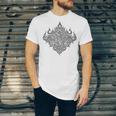 Sak Yant Muay Thai MMA Tattoo Twin Tiger Martial Art Boxing Unisex Jersey T-Shirt