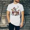 Skeleton Drummer Skull Drum Kit Halloween Unisex Jersey T-Shirt Skeleton Drummer Skull Drum Kit Halloween Unisex Jersey T-Shirt