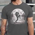 Bigfoot Muay Thai Boxer Martial Arts Sasquatch Unisex Jersey T-Shirt