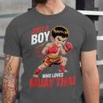 Boys Muay Thai Unisex Jersey T-Shirt Boys Muay Thai Unisex Jersey T-Shirt