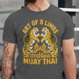 Cute Muay Thai Art For Men Women Kids Muay Thai Lovers Unisex Jersey T-Shirt