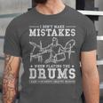 Drummer Music Drum Kit Unisex Jersey T-Shirt Drummer Music Drum Kit Unisex Jersey T-Shirt