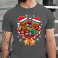 Gingerbread Cookies Christmas Fighting Muay Thai Unisex Jersey T-Shirt Gingerbread Cookies Christmas Fighting Muay Thai Unisex Jersey T-Shirt