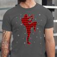 Matching Muay Thai Martial Arts Christmas Pajama Unisex Jersey T-Shirt
