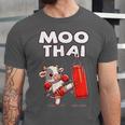 Moo Thai Muay Thai Cow Thai Boxing For Kids Muay Thai Unisex Jersey T-Shirt Moo Thai Muay Thai Cow Thai Boxing For Kids Muay Thai Unisex Jersey T-Shirt