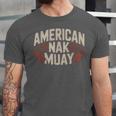 Muay Thai American Nak Fighter Identity Boxing Proud Sport Unisex Jersey T-Shirt