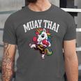 Muay Thai Art For Girls Kids Women Mixed Martial Arts Unisex Jersey T-Shirt