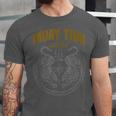 Muay Thai Art Twin Tigers Muay Thai Fighter MMA Martial Arts Unisex Jersey T-Shirt Muay Thai Art Twin Tigers Muay Thai Fighter MMA Martial Arts Unisex Jersey T-Shirt
