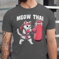 Muay Thai Cat Meow Thai Women Neko Costume Muay Thai Unisex Jersey T-Shirt