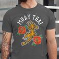 Muay Thai Fighter Hobby Martial Arts Boxing Unisex Jersey T-Shirt