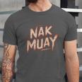 Muay Thai Fighter Nak Identity Training Practitioner Proud Unisex Jersey T-Shirt Muay Thai Fighter Nak Identity Training Practitioner Proud Unisex Jersey T-Shirt