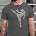 Muay Thai Martial Arts Typography Kickboxer Girls Kickboxing Unisex Jersey T-Shirt Muay Thai Martial Arts Typography Kickboxer Girls Kickboxing Unisex Jersey T-Shirt
