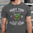 Muay Thai Oni Fight Team Kickboxing Unisex Jersey T-Shirt