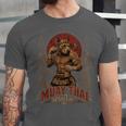 Muay Thai Roots Vintage Thai Boxing Fighter Thailand Dog Unisex Jersey T-Shirt Muay Thai Roots Vintage Thai Boxing Fighter Thailand Dog Unisex Jersey T-Shirt