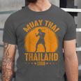Muay Thai Thailand 1968 Slogan Sport Unisex Jersey T-Shirt
