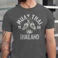 Muay Thai Thailand Vintage Tiger Fighter Training Small Unisex Jersey T-Shirt