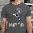 Muay Thai Tiger Nak Muay Kickboxing Unisex Jersey T-Shirt Muay Thai Tiger Nak Muay Kickboxing Unisex Jersey T-Shirt