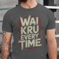 Muay Thai Wai Kru Respect Ritual Ceremony Fighter Identity Unisex Jersey T-Shirt