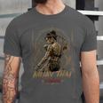 Old School Muay Thai Student Thai Boxing Fighter Unisex Jersey T-Shirt Old School Muay Thai Student Thai Boxing Fighter Unisex Jersey T-Shirt
