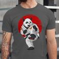 Panda Bear Karate Kickboxing Muay Thai Martial Arts Unisex Jersey T-Shirt
