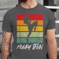 Retro Muay Thai Vintage MMA Martial Arts Thailand Boxing Unisex Jersey T-Shirt Retro Muay Thai Vintage MMA Martial Arts Thailand Boxing Unisex Jersey T-Shirt