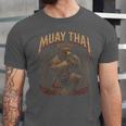Retro Nak Muay Muay Thai Fighter Thai Boxing Gym Bear Unisex Jersey T-Shirt Retro Nak Muay Muay Thai Fighter Thai Boxing Gym Bear Unisex Jersey T-Shirt