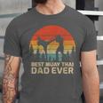 Retro Vintage Best Muay Thai Dad Ever Father's Day Unisex Jersey T-Shirt