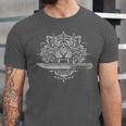 Sak Yant Muay Thai MMA Tattoo Tiger Head Knife Martial Art Unisex Jersey T-Shirt